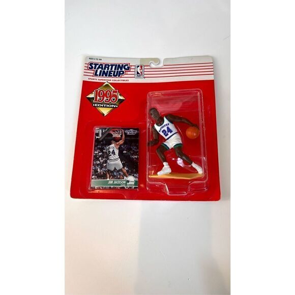 NBA Starting Lineup SLU Jim Jackson Action Figure Dallas Mavericks‎ 1995 - Picture 1 of 5